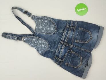 krótkie poszarpane spodenki: Ogrodniczki damskie, rozmiar S — 3