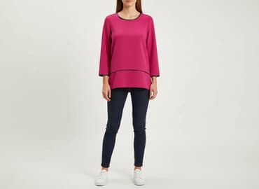 bluzki fuksja allegro: Women's blouse, size S — 1