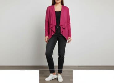 catapult kamizelka gps: Wearhouse, Kardigan damski, rozmiar L — 7