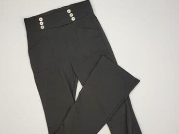 srebrne legginsy: Material trousers for women, M at lalafo.pl — 1 srebrne legginsy: Material trousers for women, M — 1
