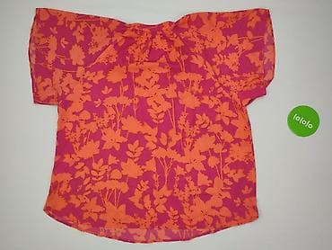 bluzka fuksja plus size: Bluzka damska, rozmiar 6XL — 3