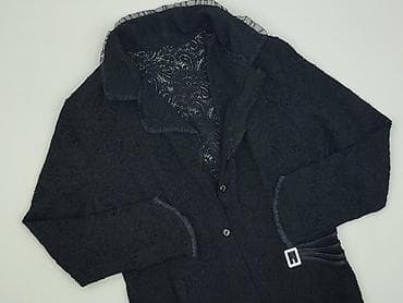 pull and bear kurtka czarna: Marynarka damska, rozmiar M — 1