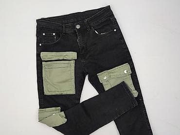 cargo jeans h: Fashion Jeans, Spodnie cargo damskie, rozmiar L — 1