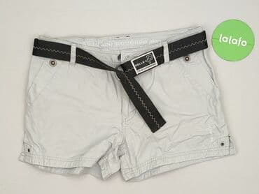 spodenki krótkie skórzane: Szorty damskie, rozmiar M — 2