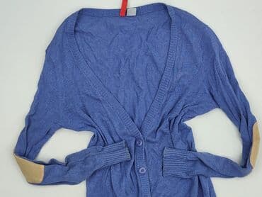 niebieski kardigan h m: H&M Divided, Kardigan damski, rozmiar S — 1