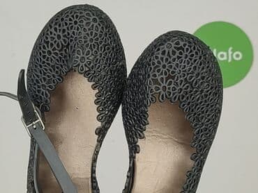 tanie buty na koturnie ccc: Flat shoes for women, size 40 — 7