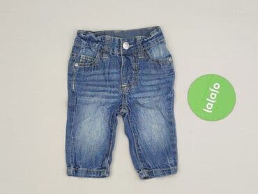 zara kombinezon o kroju marynarki: Spodnie jeansowe, Dopo Dopo, 1-3 m, stan - Idealny — 2