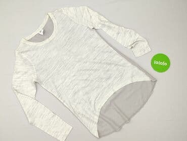 sweter piórkowy na drutach: Bluzka damska, rozmiar S — 2