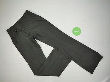 jeans straight: Spodnie materiałowe damskie, rozmiar M — 3