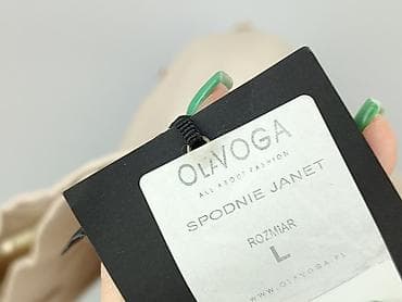 kizo bluzy: O'la Voga, Spodnie cargo damskie, rozmiar L — 4