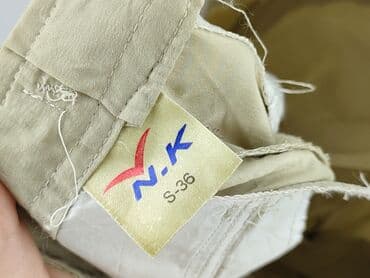 Women: Material trousers for women, size S (EU 36) — 4