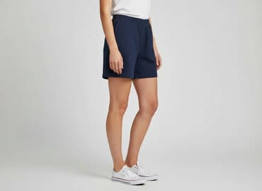 granatowe spodenki damskie: Szorty damskie, rozmiar L — 5