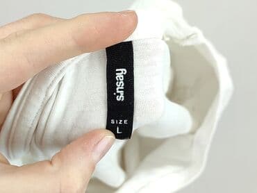 koszula biała damska sinsay: Sinsay, Bluzka damska, rozmiar L — 4
