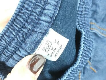 marynarki andzela: Spodnie jeansowe, F&F, 1-3 m, stan - Bardzo dobry — 4