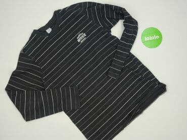 golfy w paski: Long-sleeved top for men, size S — 2