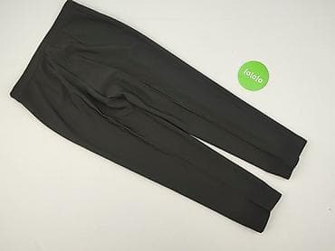 spodnie long legs: Spodnie materiałowe damskie, rozmiar L — 3