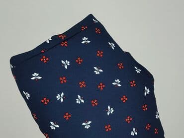 granatowe chinosy damskie: H&M, Spodnie materiałowe damskie, rozmiar S — 6