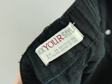 spodnie nabijane ćwiekami: Jeansy damskie, M — 4