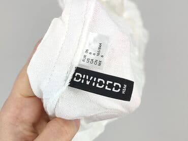 biale bluzki z odkrytymi ramionami: H&M Divided, Bluzka damska, rozmiar S — 4