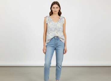 krótkie bluzki sinsay: Sinsay, Bluzka damska, rozmiar L — 1