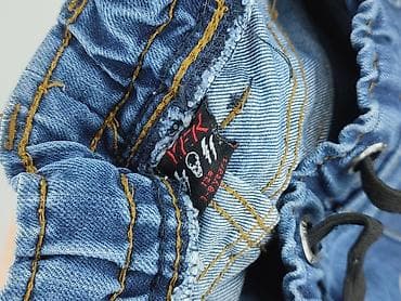 tanie spodenki jeansowe: Spodnie jeansowe, Y.F.K., 8 lat, 122/128, stan - Bardzo dobry — 4