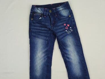 rajstopy brazowe: Jeans, Kiki & Koko, 4-5 years, 110, condition - Very good — 1