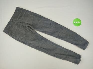 czarne spodnie z wysokim stanem reserved: Denim Co, Spodnie dla mężczyzn, 2XS — 3