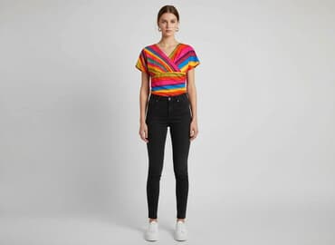 sukienki w paski: Sukienka damska, rozmiar S — 6