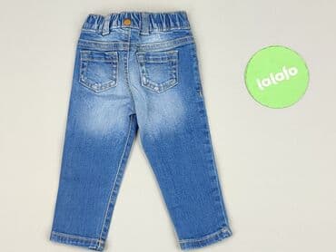czarne rajstopy dla niemowlaka: Denim pants, F&F, 1-3 months, condition - Perfect — 3