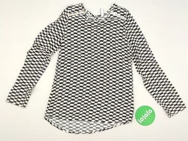 sukienka w geometryczne wzory h: Women's blouse, size S (EU 36) — 2