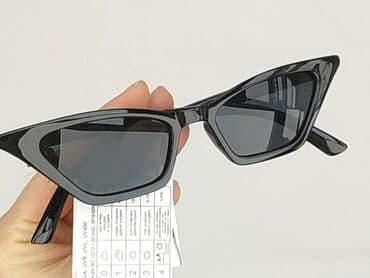 paski do sukienki srebrne: Glasses, Sunglasses, Cat eyes design, condition - Perfect — 5