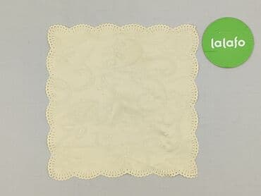 recznik kąpielowy: Serwetka 31 x 31, kolor - Żółty, stan - Bardzo dobry — 2