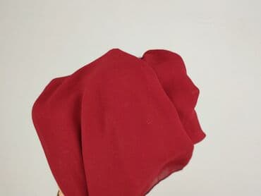 czerwona bluzka z dekoltem v: Bluzka damska, rozmiar S — 5