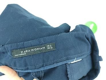 spodnie lyocell: Zara, Spodnie materiałowe damskie, rozmiar M — 4