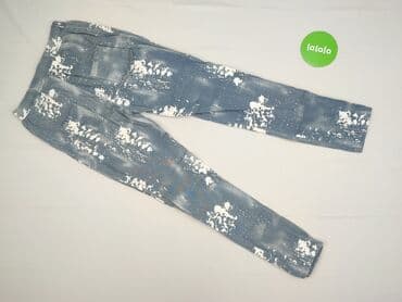 spodnie jeansowe z naszywkami: Jeans for women, size S — 3