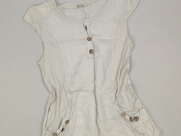 sukienki beżowa midi: Sukienka damska, rozmiar S — 1