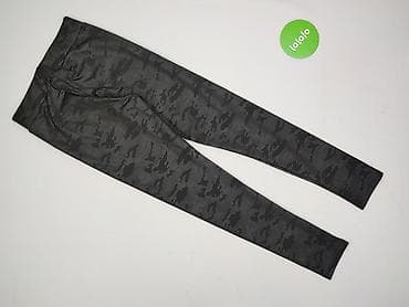 czarne dresy: Legginsy Sportowe damskie, rozmiar S — 3