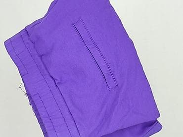 spodnie z pluszu: PULZ, Spodnie materiałowe damskie, rozmiar M — 6