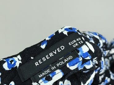 reserved czarna sukienka z bufiastymi rękawami: Sukienka damska, rozmiar L — 5