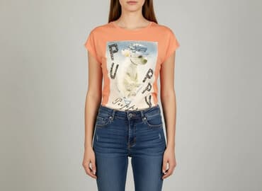 koszulki z jamnikiem: T-shirt damski, rozmiar L — 1