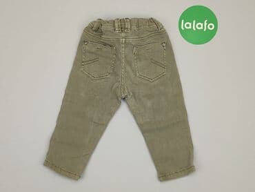 pajacyk niemowlęcy lidl: Denim pants, 9-12 months, condition - Very good — 3