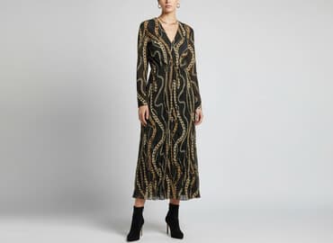 obcisła sukienka maxi: Italian Style, Women`s dress, size S — 1