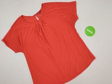 stringi damskie xxl: Red, Bluzka damska, rozmiar 3XL — 2