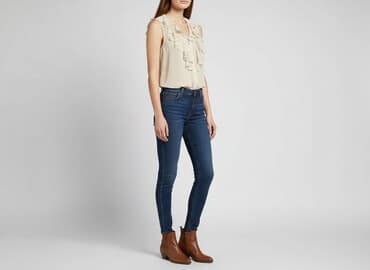 bluzki do plisowanej spódnicy: River Island, Bluzka damska, rozmiar L — 6