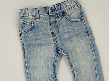 czapki pepe jeans: Denim pants, F&F, 9-12 months, condition - Good — 1
