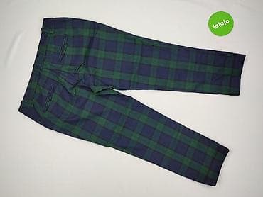 jeans carpenter: Zara, Spodnie materiałowe damskie, rozmiar M — 3