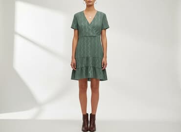 reserved sukienka butelkowa zieleń: SuperTrash, Sukienka damska, rozmiar M — 8