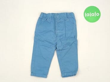 sukienka z lyocellu h: Denim pants, Tu, 6-9 months, condition - Very good — 2