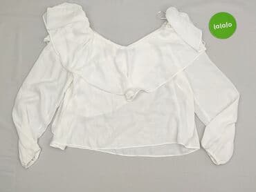 koronkowy top pod marynarkę: Gina Tricot, Bluzka damska, L — 3