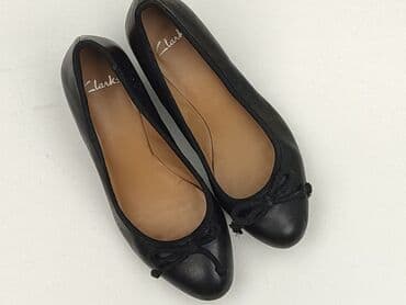 ccc buty damskie koturny: Clarks, Balerinki damskie, rozmiar 37 — 1